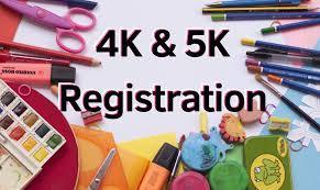 4K/5K STUDENT ENROLLMENT FOR 2021-2022