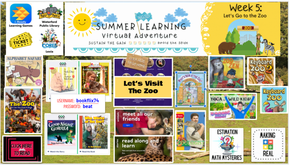 Summer Learning Week 5