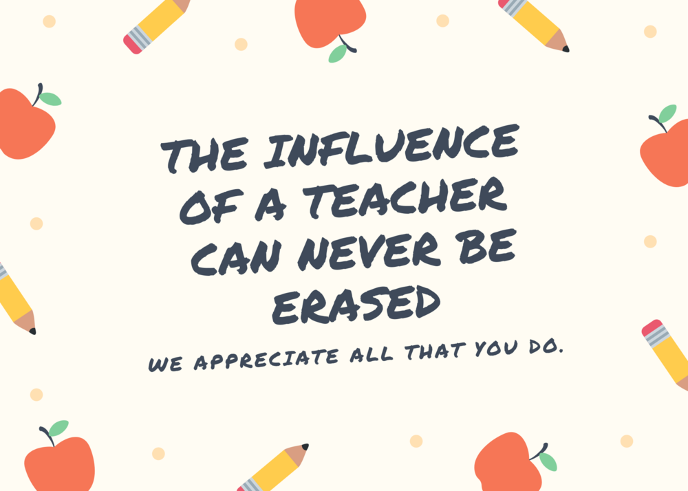 Happy Teacher Appreciation Week