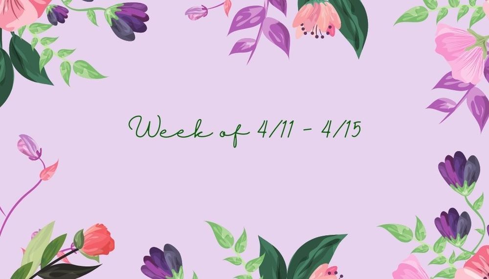 Week of 4/11