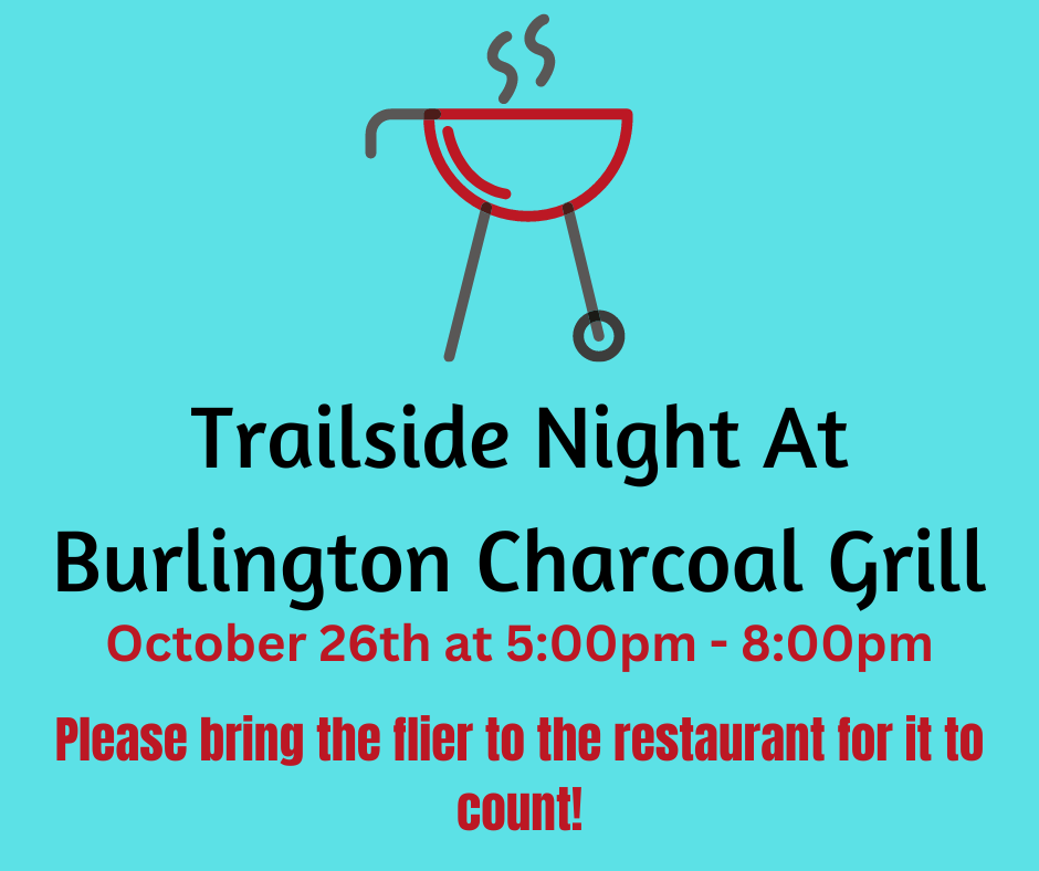 Trailside Night At Burlington Charcoal Grill