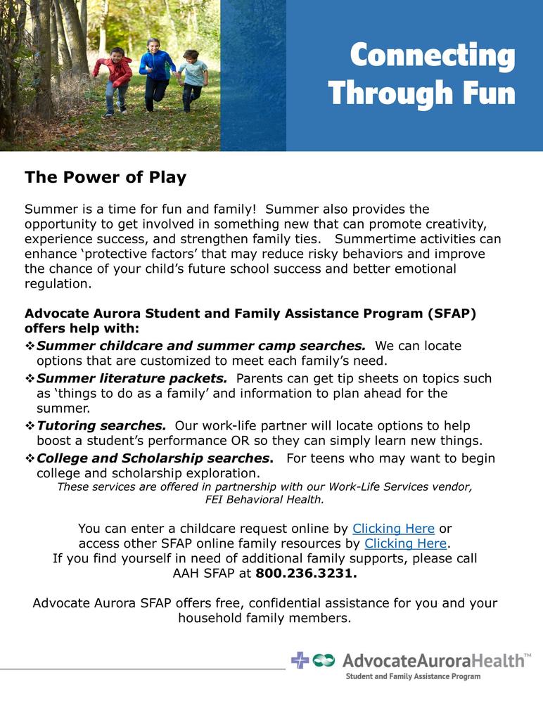 Connecting through Fun