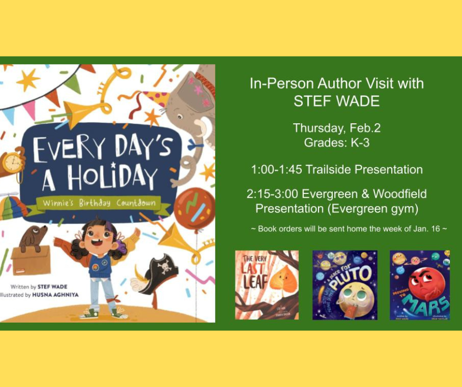 In-Person Author Visit with Stef Wade
