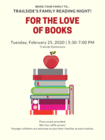 Family Reading Night is February 25th!