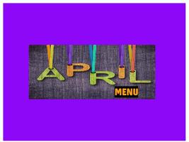 April Menu