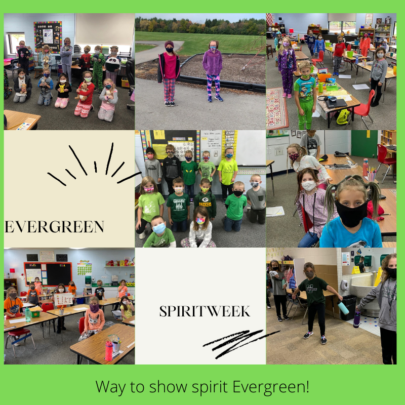 Evergreen Spirit Week!