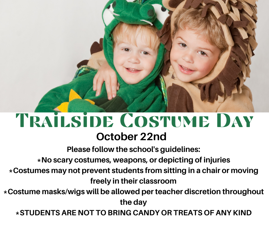 Trailside Costume Day Information