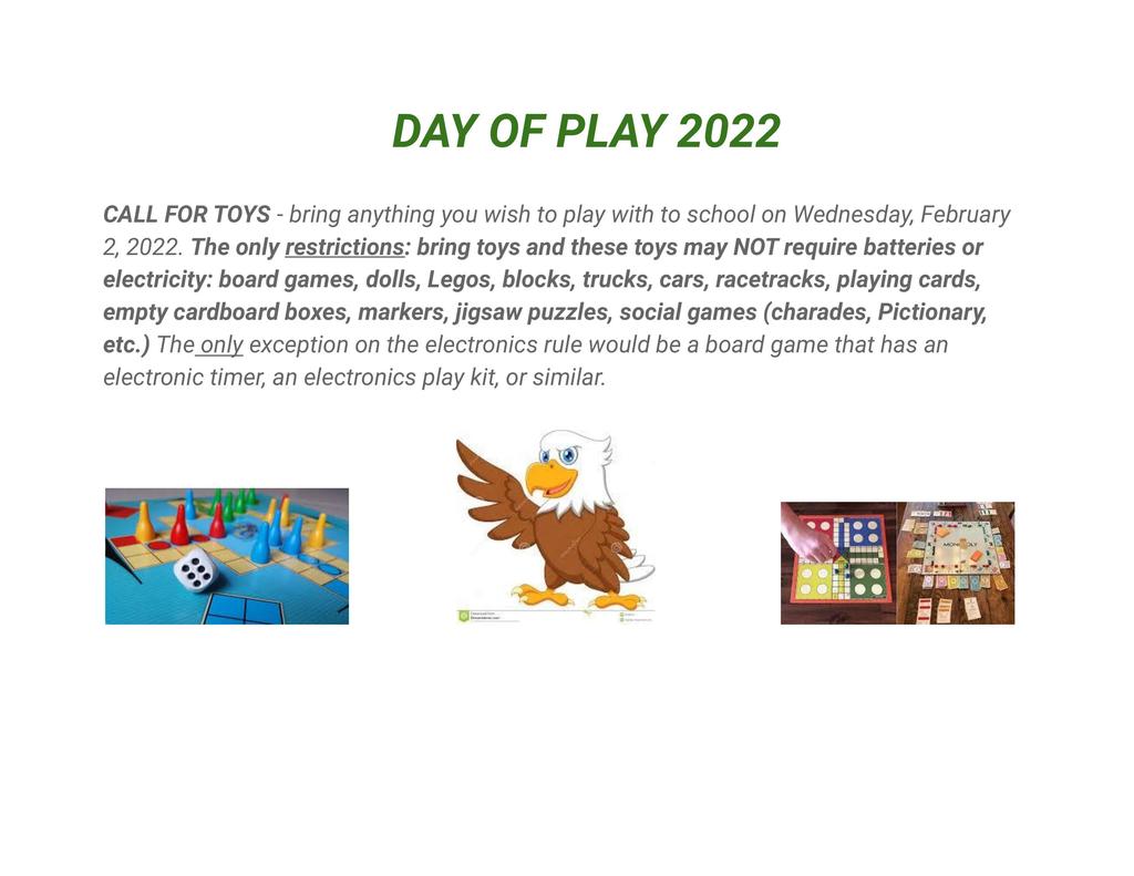 DAY OF PLAY