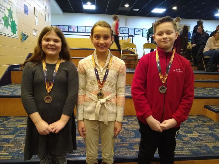 2018-19 District Spelling Bee Winners