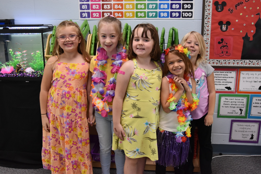 Hawaiian Day at Evergreen